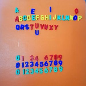 🐆 FREE IN BUNDLE 🐆 Letters and numbers fridge magnets